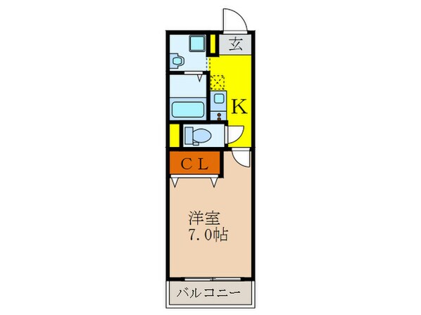 ＩＦ柴島の物件間取画像